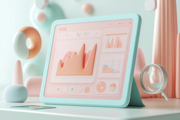 Ілюстрація фінансового дашборду